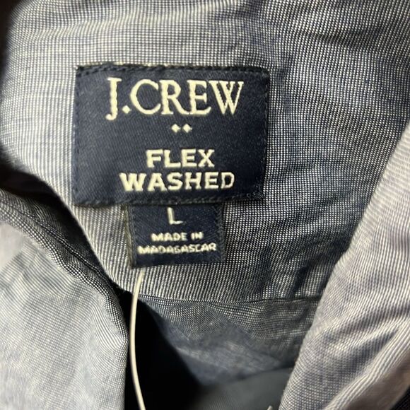 J. Crew Factory L0461 Classic flex casual shirt size L NWT - Picture 7 of 10